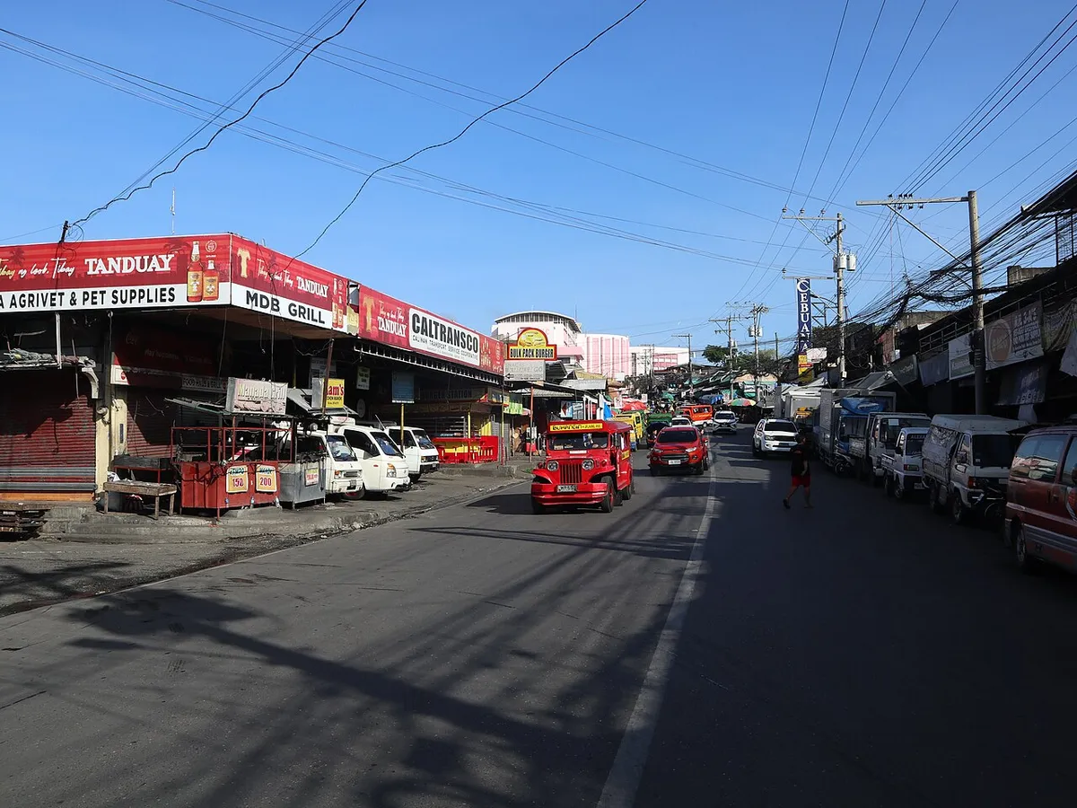 Street scene in the Matina-Ecoland area of Davao
