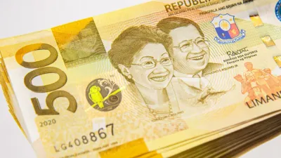 Stack of Philippine ₱500 banknotes representing the budget end of the Davao rental market